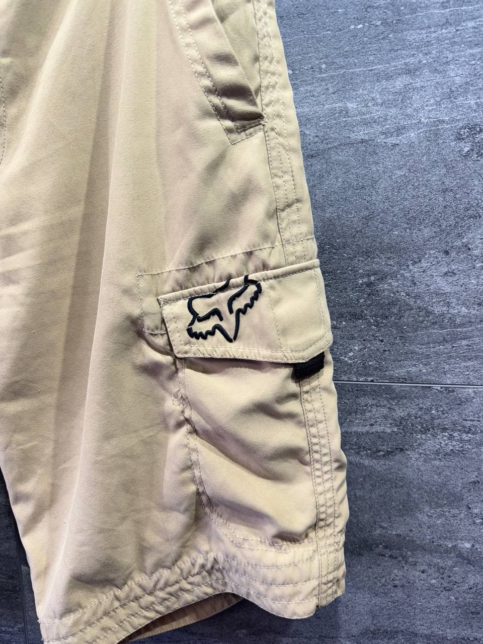 Vintage Fox Hydro Series Racing Rider Cargo Pocket Shorts Size US 34 / EU 50 - 3 Thumbnail
