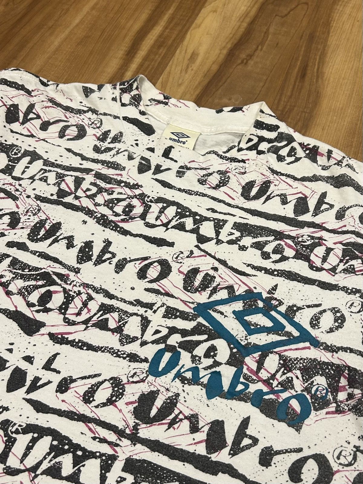 Umbro Vintage Umbro AOP Tee Size US M / EU 48-50 / 2 - 2 Thumbnail