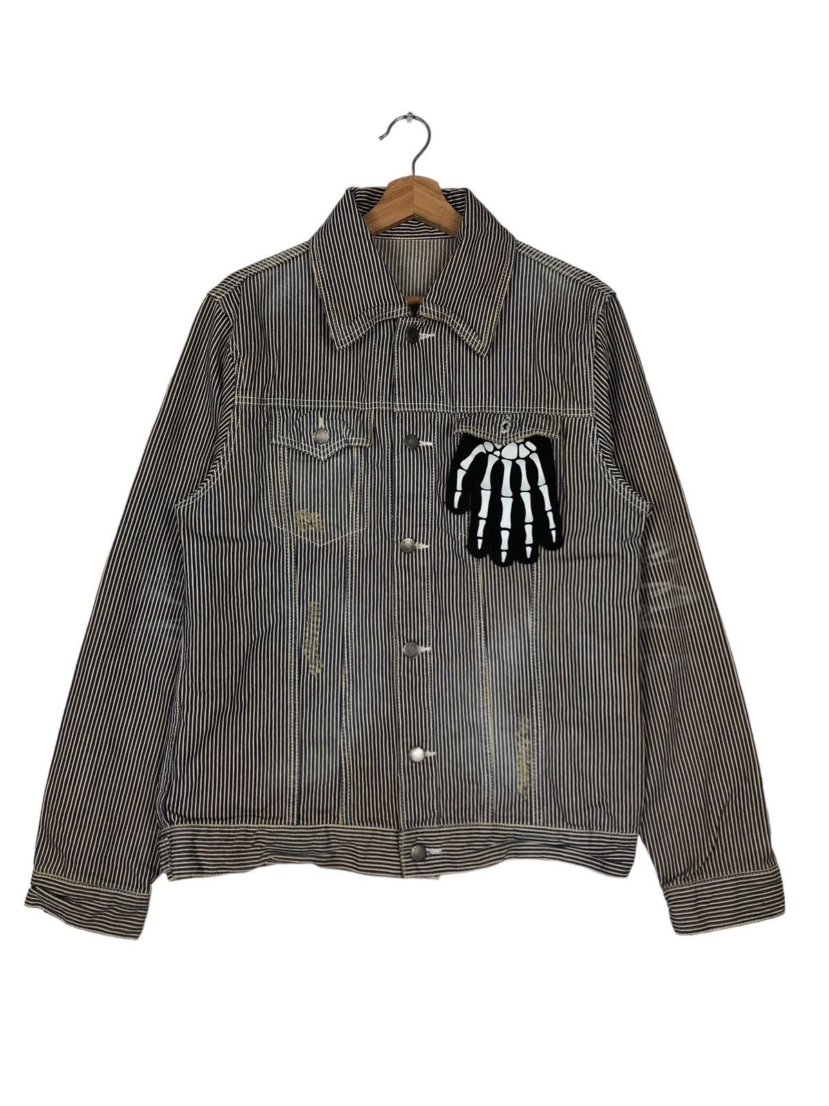 Vintage 90’s VINTAGE HIKORY CHORE JACKET UNION MADE INSPIRE KAPITAL Size US M / EU 48-50 / 2 - 1 Thumbnail