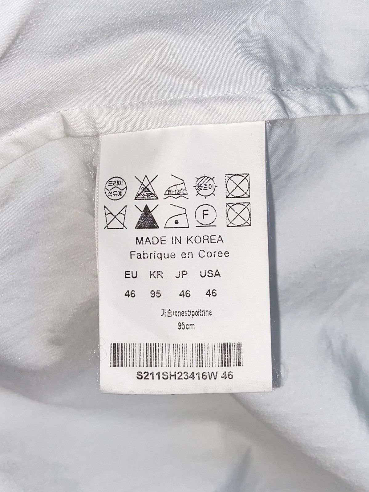 Solid Homme × Wooyoungmi SOLID HOMME White Shirt Size US L / EU 52-54 / 3 - 13 Thumbnail