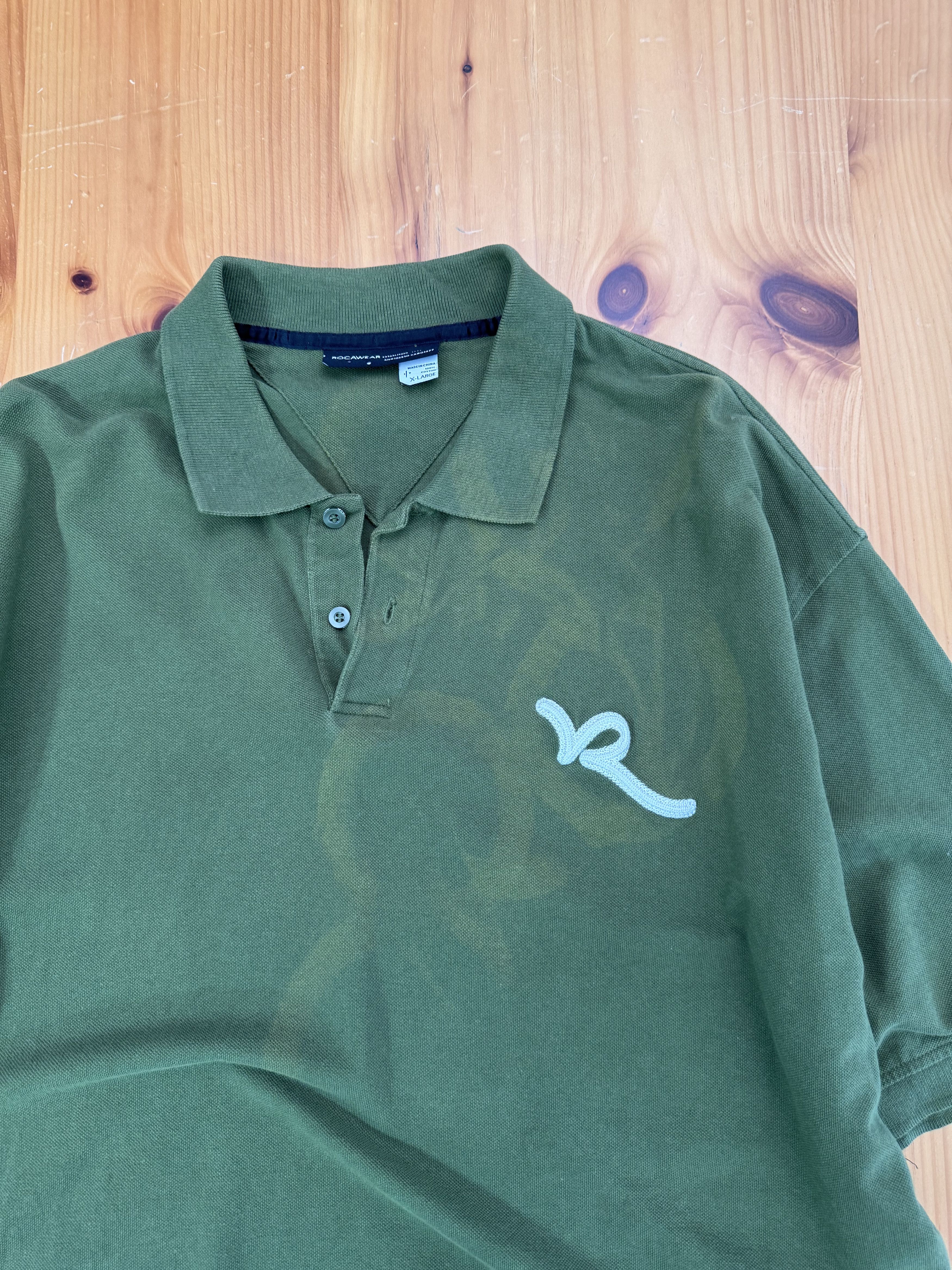 Rocawear Rocawear Chainstitch Polo Size US XL / EU 56 / 4 - 2 Thumbnail