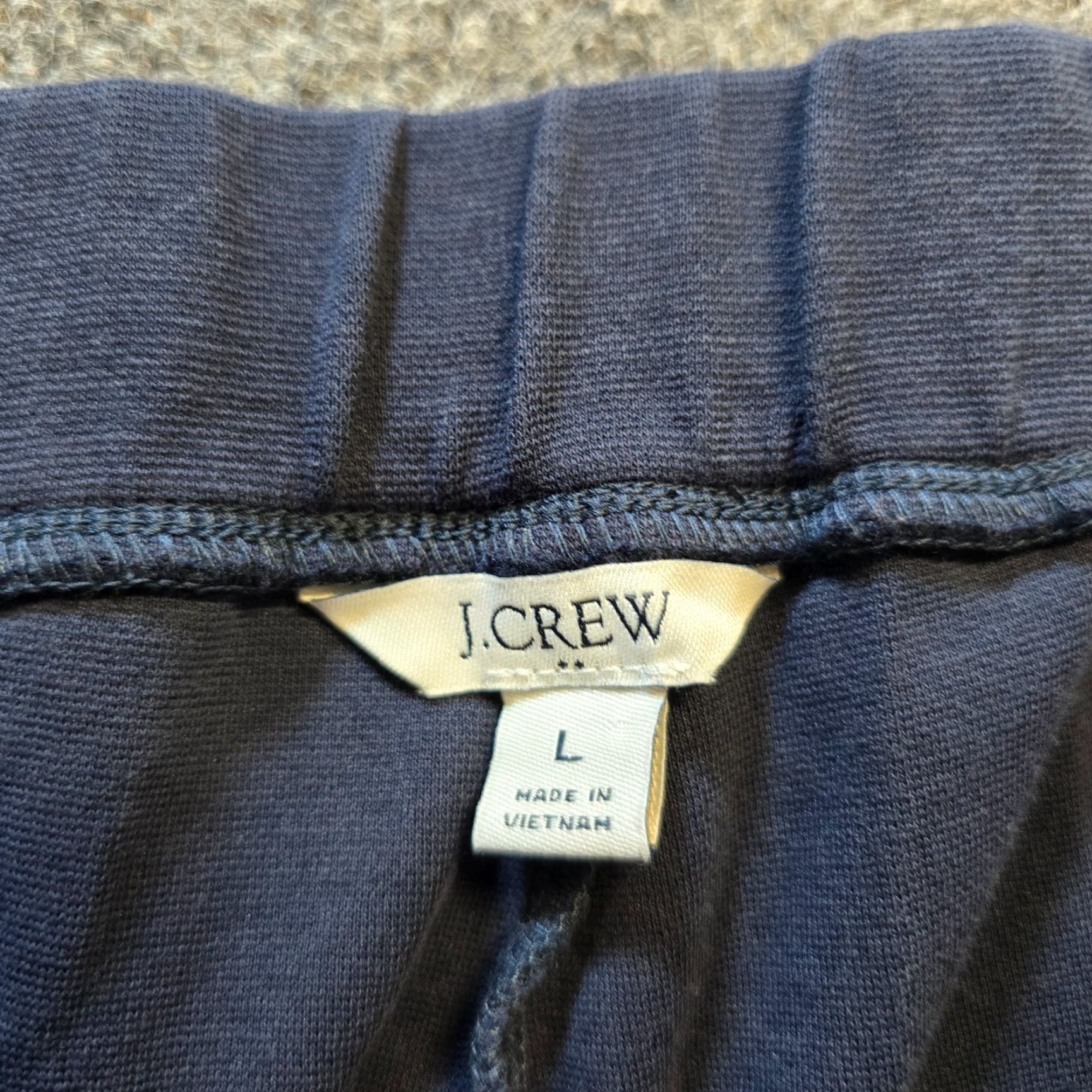 J.Crew J.CREW Pants Womens Large Blue Tapered Stretch Pull On Legging Capsule Casual Size 36" / US 14 / IT 50 - 4 Thumbnail
