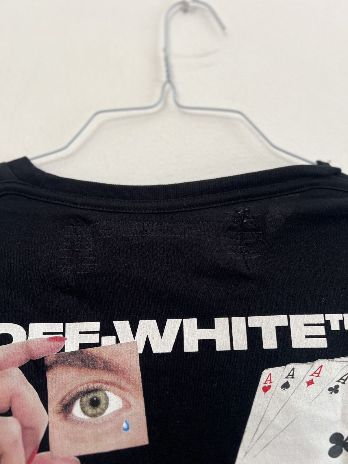 Off-White Off white Hand Card Long Sleeve TEE Size US S / EU 44-46 / 1 - 9 Thumbnail