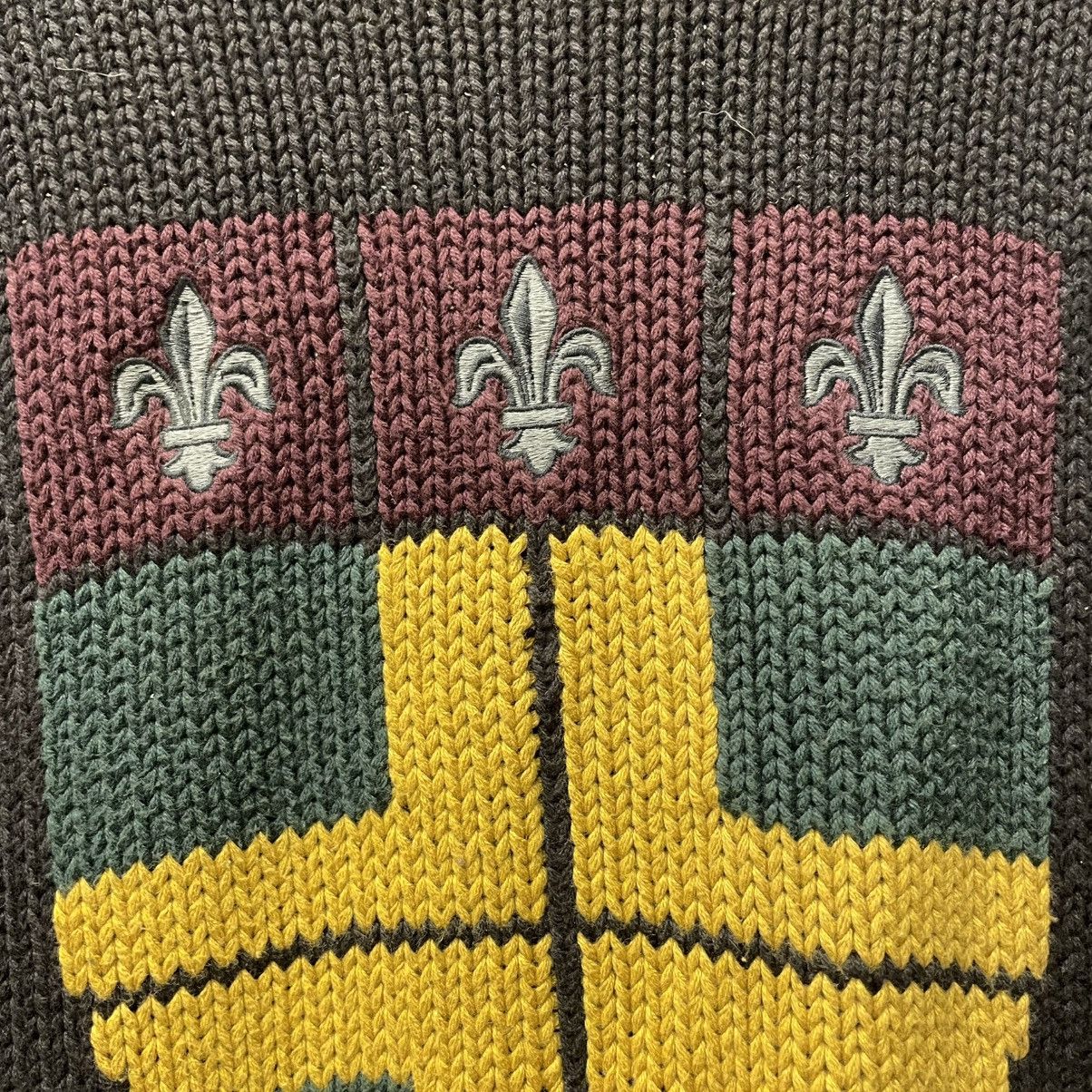 Ralph Lauren Vintage Polo Ralph Lauren Shield Crest Knit Sweater💥 Size US L / EU 52-54 / 3 - 10 Thumbnail