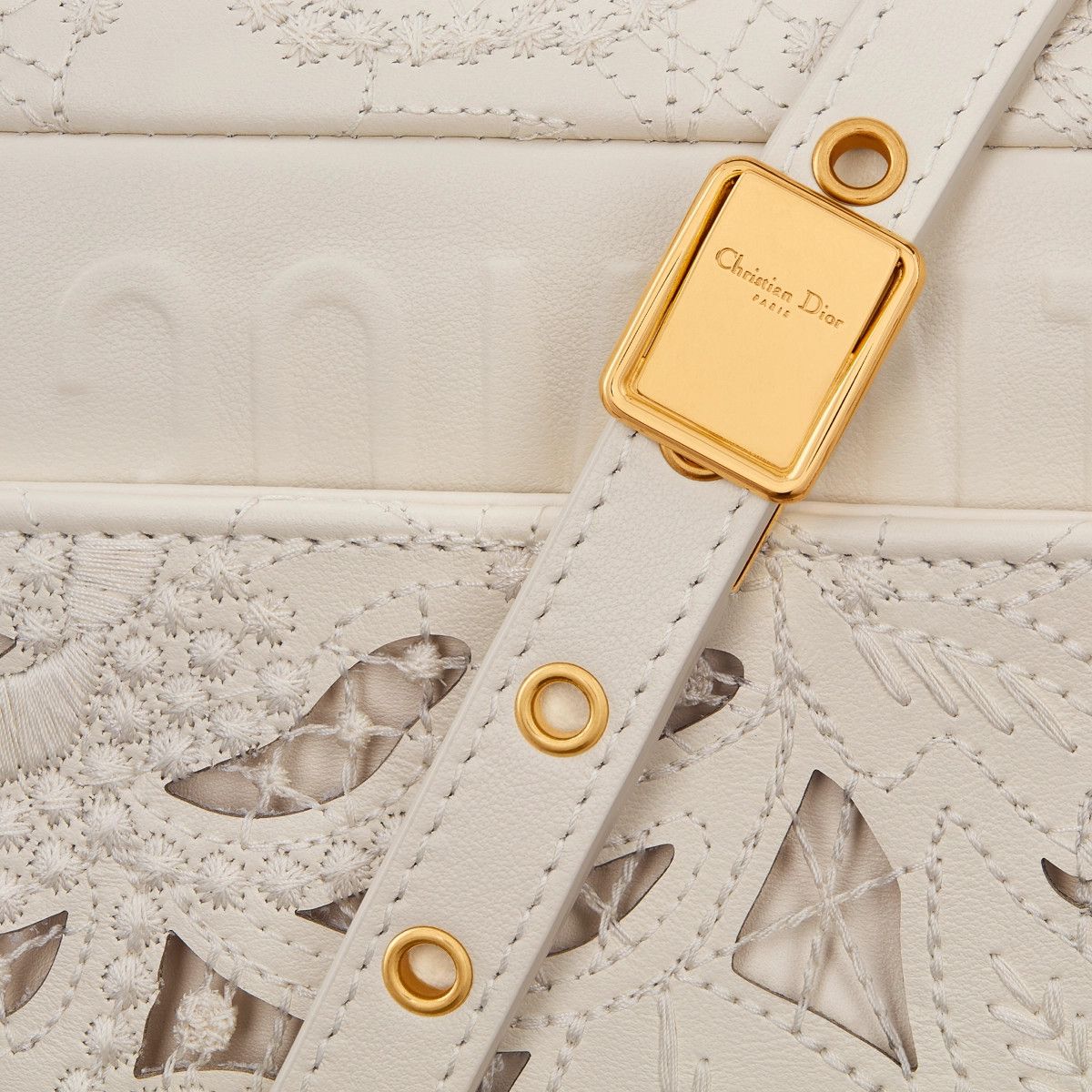 Dior o1bcso1str1124 Size: OS /Caro Bag in Ivory Size ONE SIZE - 6 Thumbnail