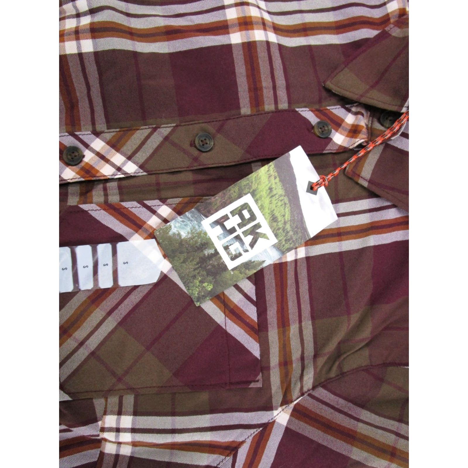 Vintage Alaskan Hardgear Shirt Womens S Bitterroot Plaid Long Sleeve Nylon Outdoor NEW Size S / US 4 / IT 40 - 2 Thumbnail