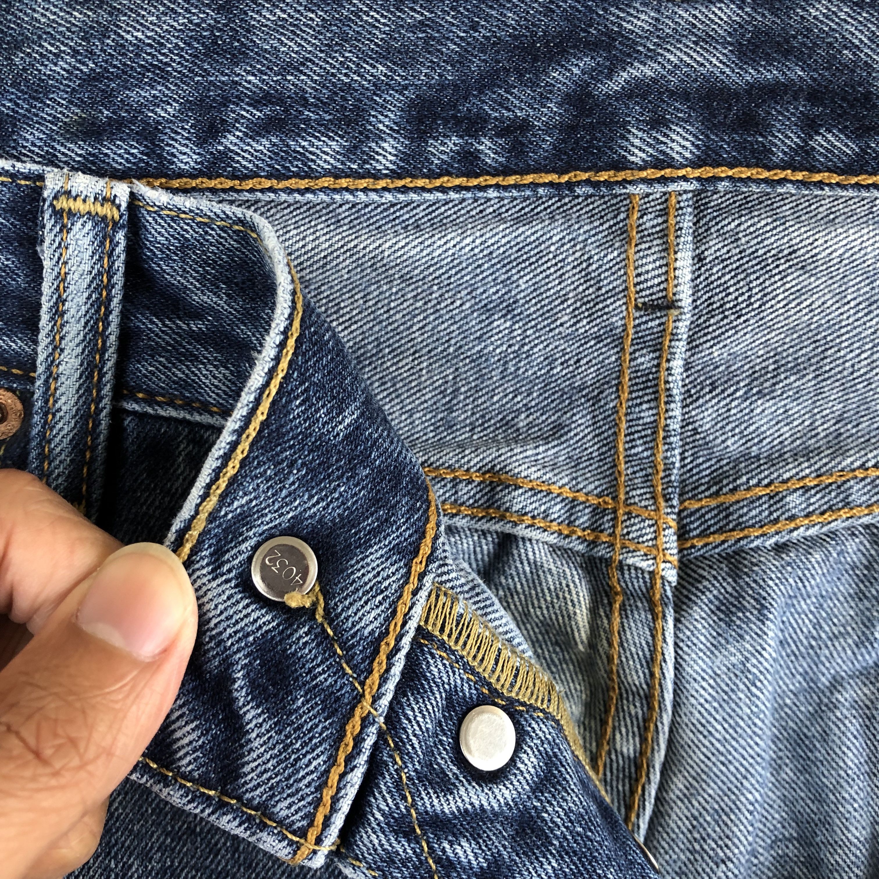 Levi's Vintage Levis 501 Jeans Levi's Dirty Stone Wash Denim Size US 36 / EU 52 - 7 Thumbnail