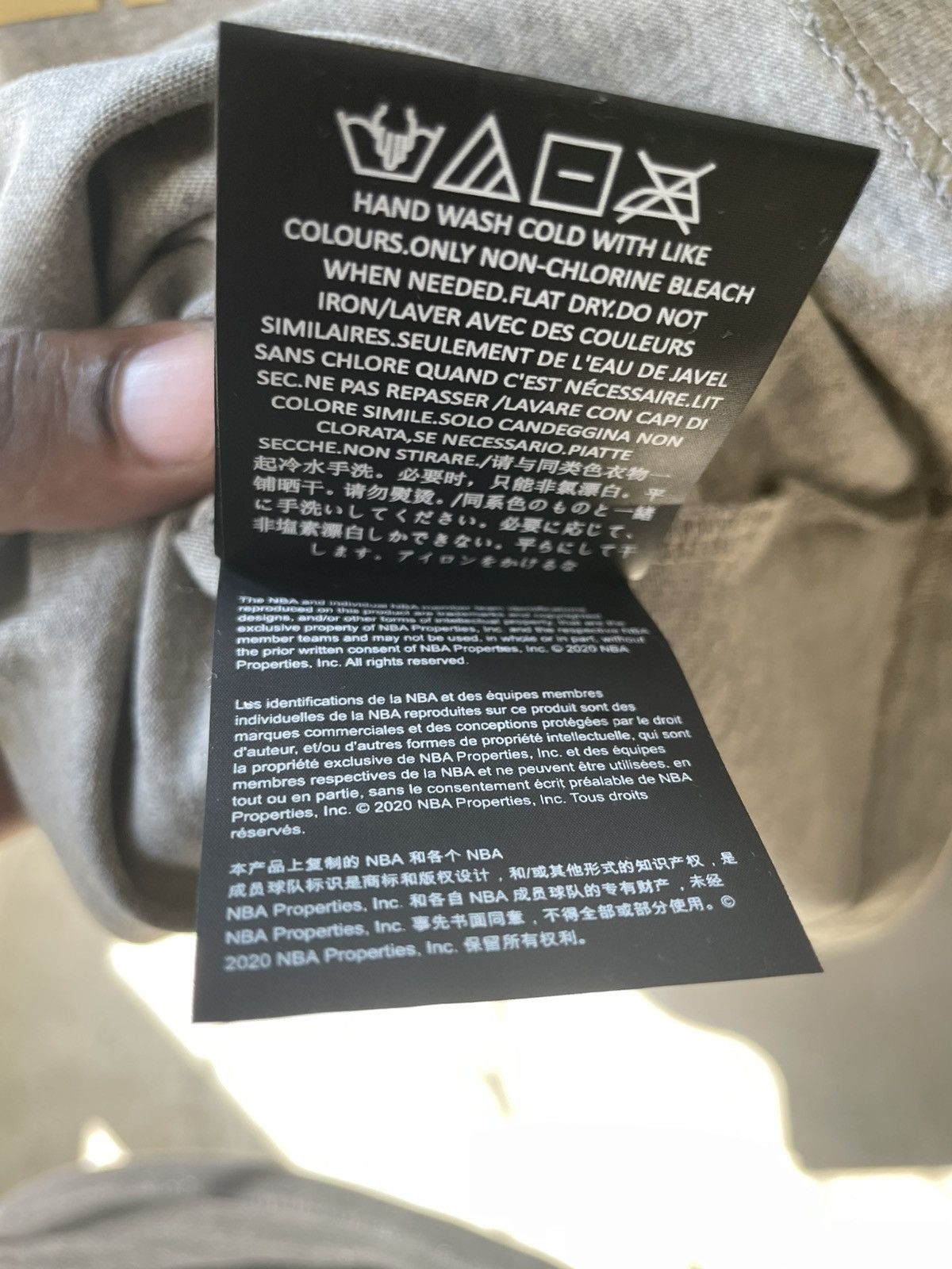 Fear of God Essentials Lakers Tee (SS25)