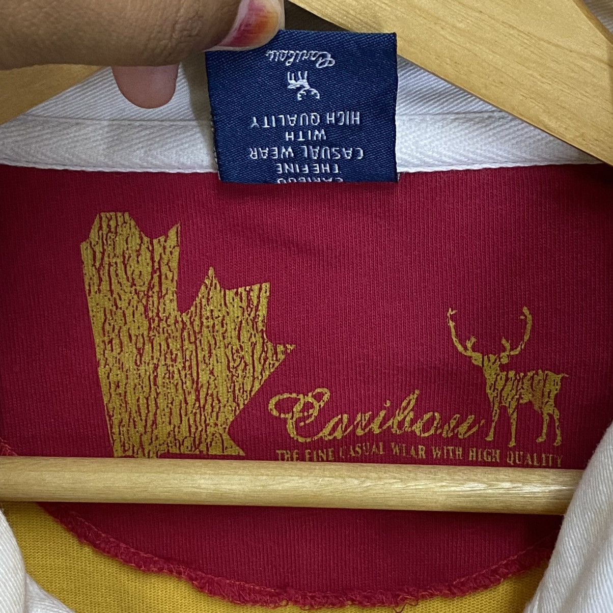 Japanese Brand × Vintage Caribou Casual Wear Polo Rugby Shirts Size XL Size US XL / EU 56 / 4 - 10 Thumbnail