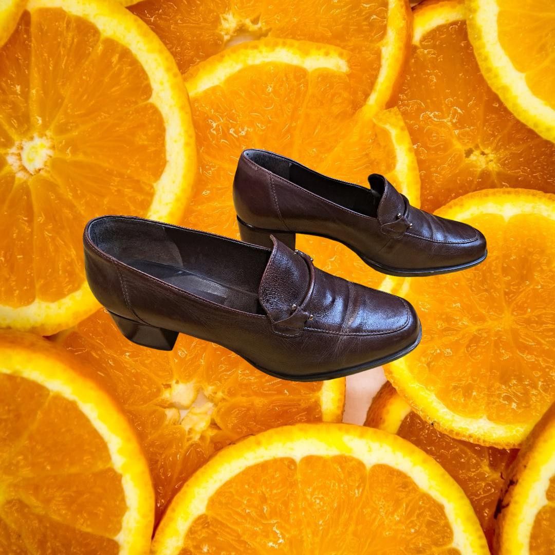 Other Bandolino Nest 2 Brown High Heel Loafers Size 8M Size US 8 / IT 38 - 3 Thumbnail