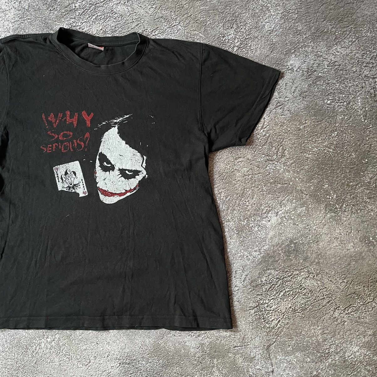 Band Tees Vintage 00S JOKER HORROR FACE CREEPY ABSTRACT ANGRY BONES Size US M / EU 48-50 / 2 - 3 Thumbnail