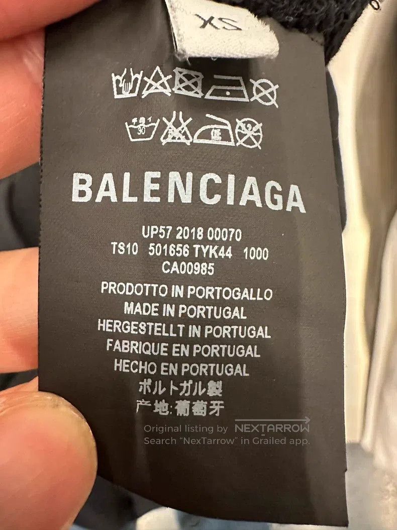 Balenciaga Balenciaga Red Wheat Ear Black Hoodie Size US XS / EU 42 / 0 - 5 Thumbnail