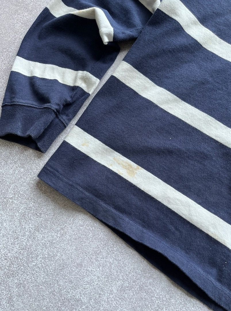 Polo Ralph Lauren × Vintage Vintage Polo Ralph Lauren Striped Rugby Shirt Y2K XL Size US XL / EU 56 / 4 - 3 Thumbnail