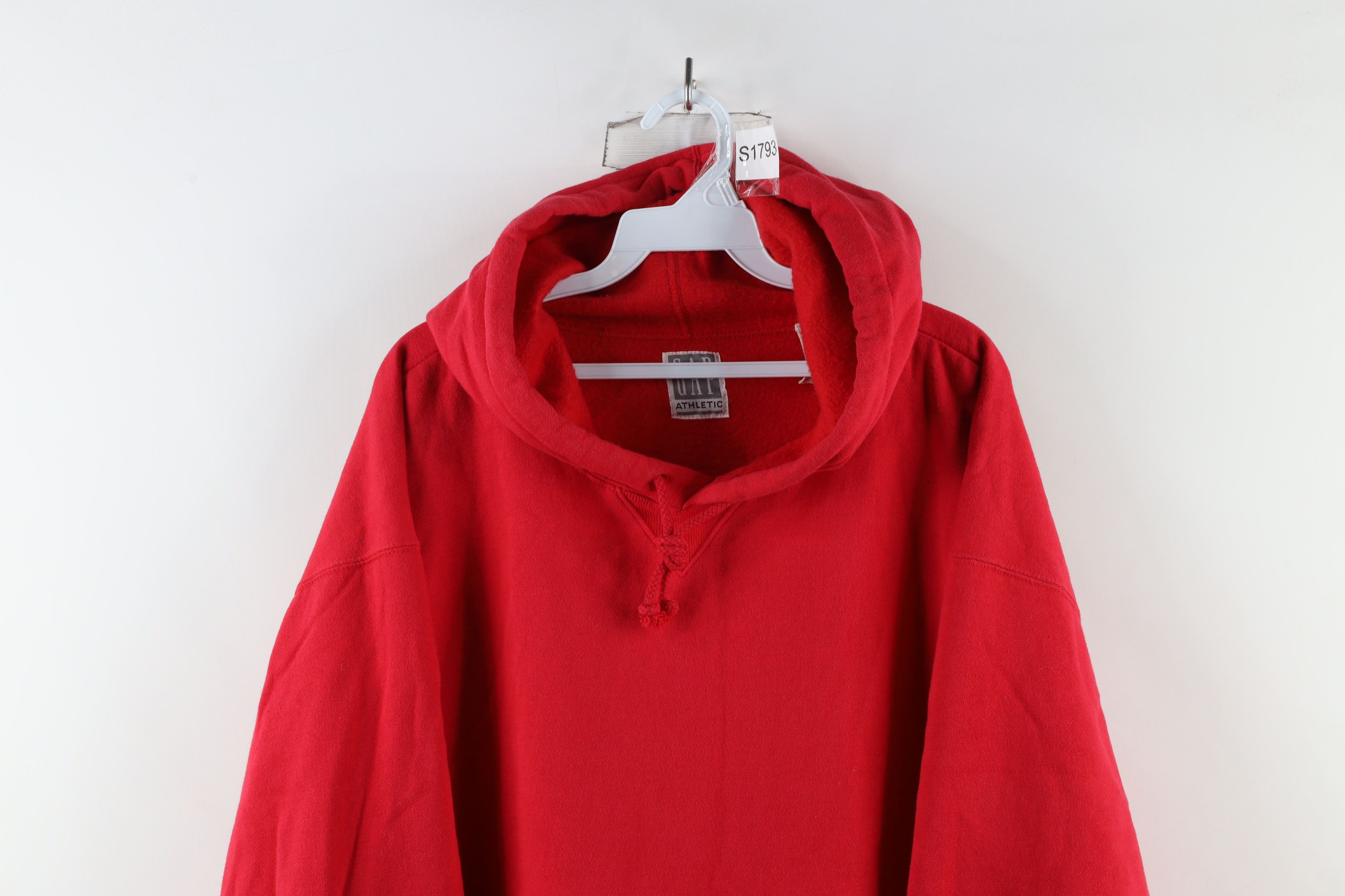 Gap × Vintage Vintage 90s Gap Athletic Baggy Fit Hoodie Sweatshirt USA Size ONE SIZE - 2 Thumbnail