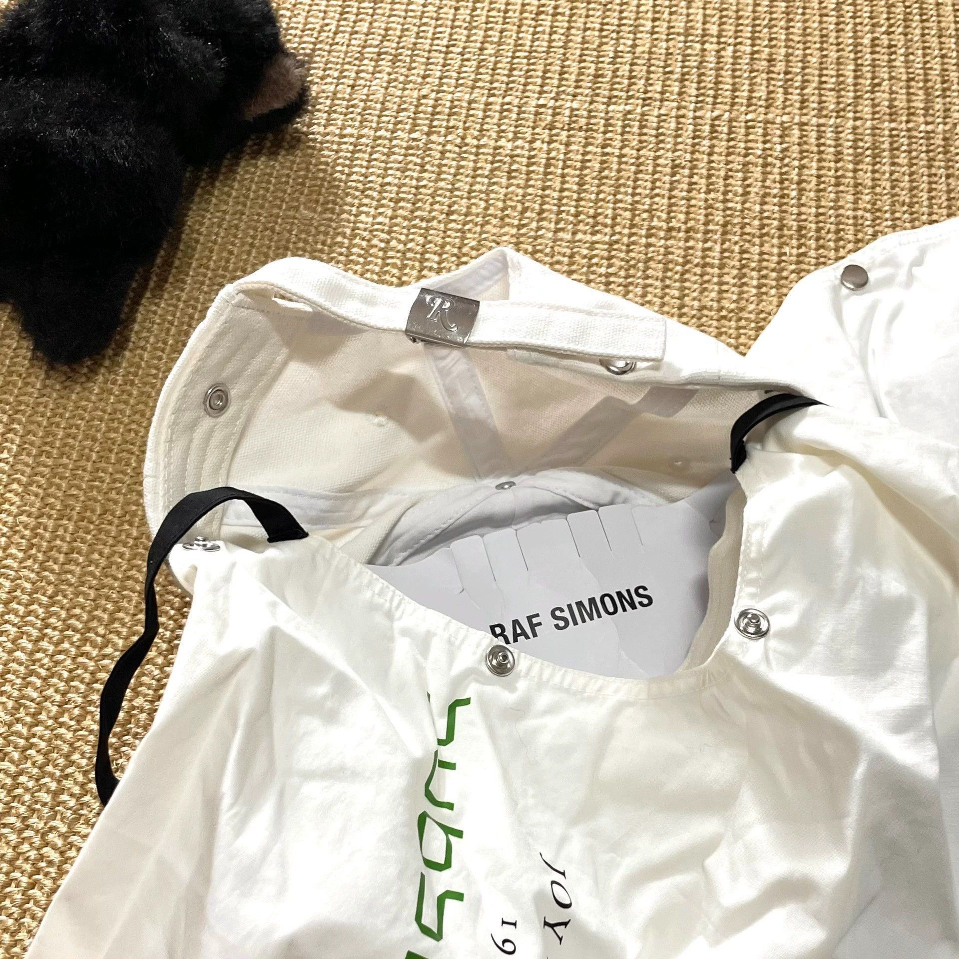 Raf Simons Raf Simons 18SS joy Happy Split Biebu Cap-2508 Size ONE SIZE - 5 Thumbnail