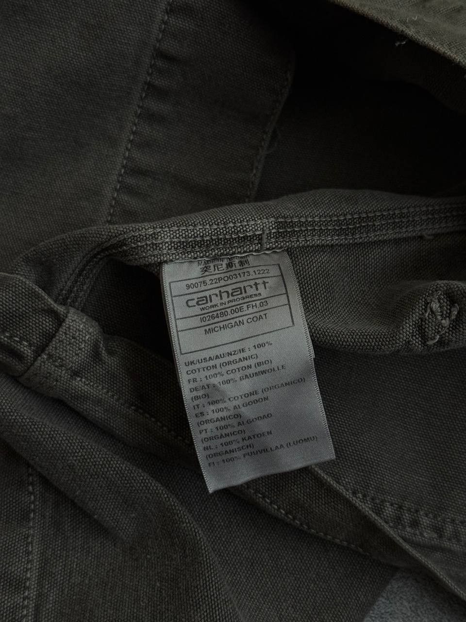 Carhartt Carhartt Michigan Coat Jacket Gray Size S Size US S / EU 44-46 / 1 - 9 Thumbnail