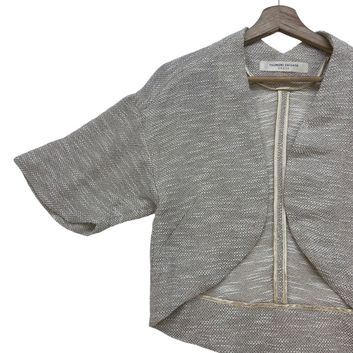 Issey Miyake × Tsumori Chisato Tsumori Chisato Dress Buttonless Mesh Cropped Jacket Size XS / US 0-2 / IT 36-38 - 17 Thumbnail