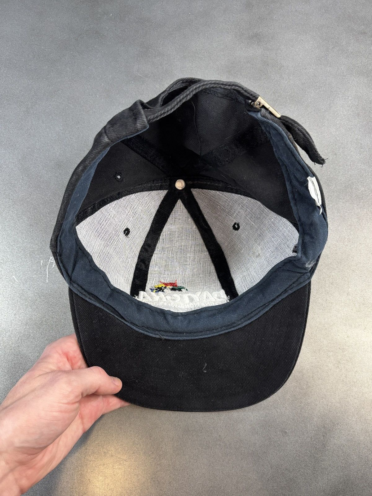 NASCAR Vintage Nascar Hat 90s 2000s Baseball Cap Daytona Budweiser Size ONE SIZE - 9 Thumbnail