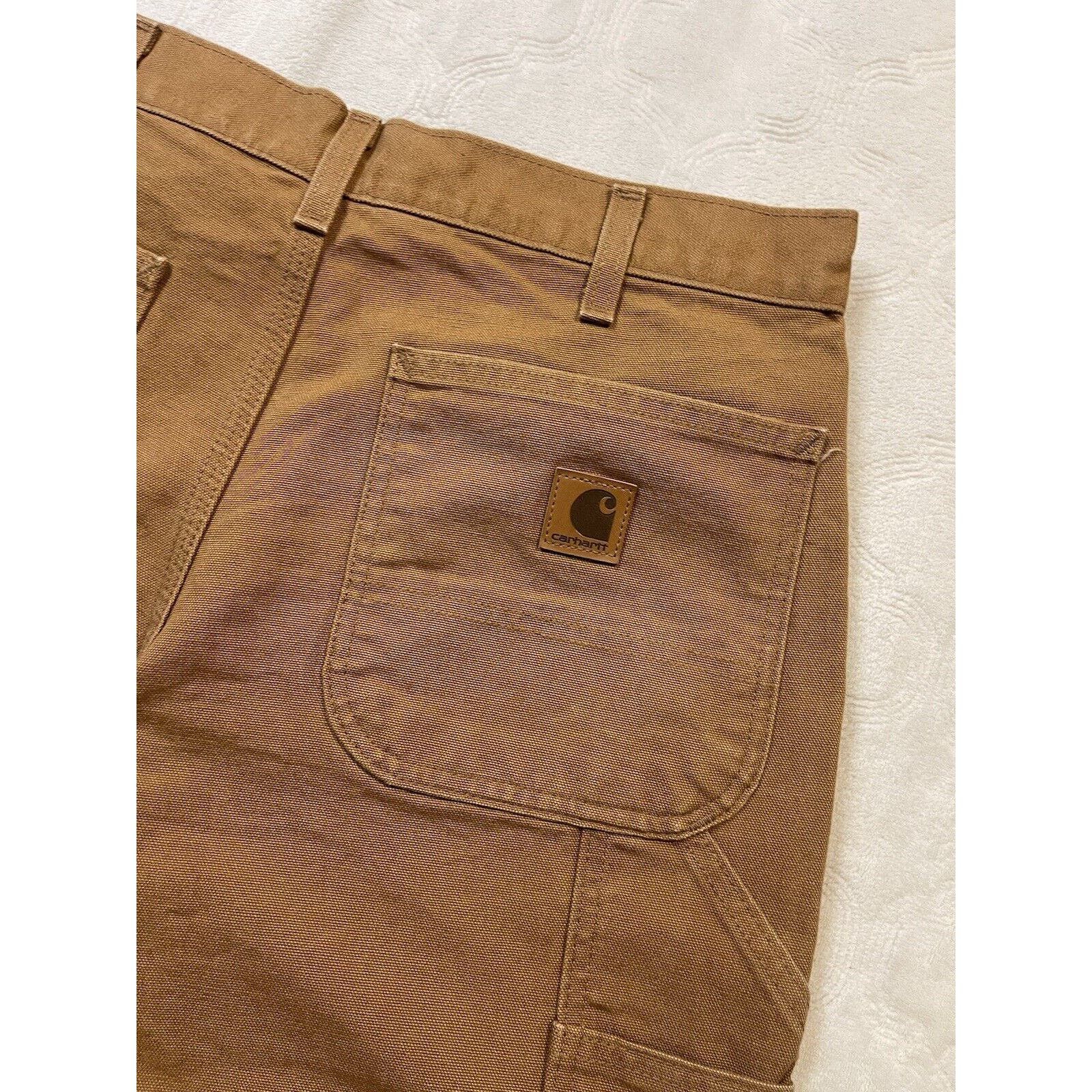 Carhartt Carhartt Pants Mens 32x32 Tan B11 BRN Canvas Baggy Style Size US 32 / EU 48 - 4 Thumbnail