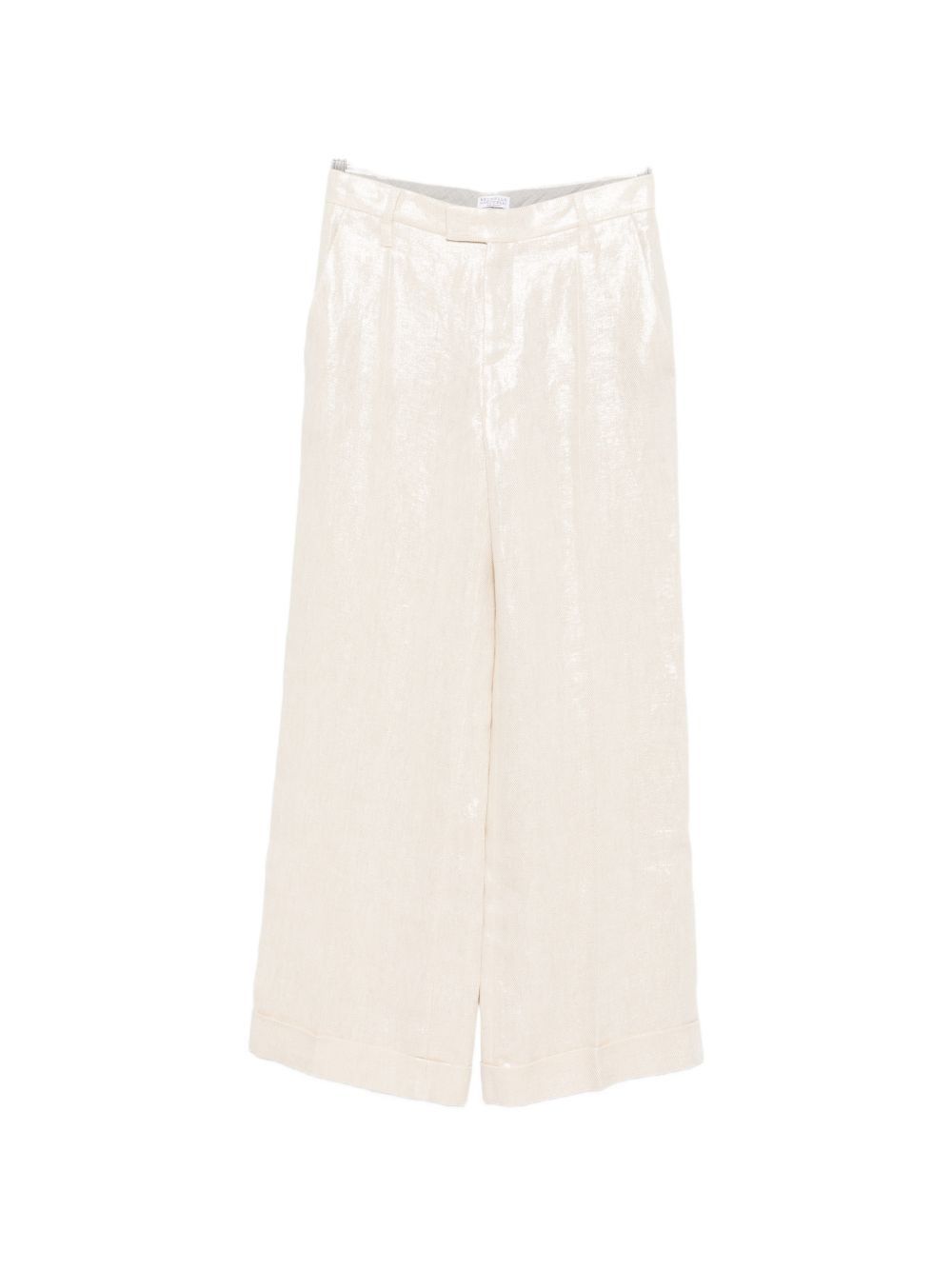 Brunello Cucinelli LINEN TROUSERS Size 30" / US 8 / IT 44 - 1 Thumbnail