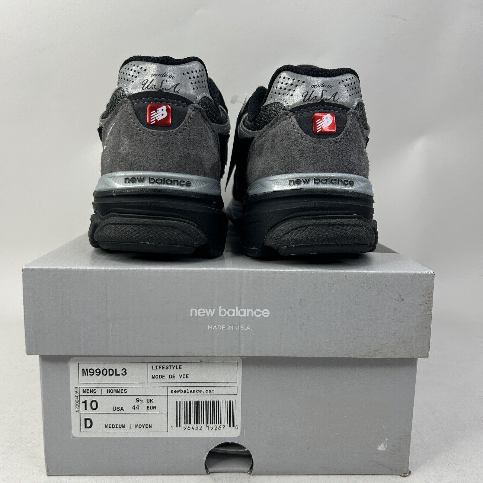 New Balance New Balance 990v3 X DTLR “Greyscale” 2024 Size US 10 / EU 43 - 4 Thumbnail