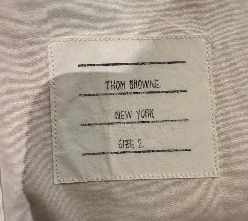 Other Thom Browne size2 Classic two-sleeved shirt Size US M / EU 48-50 / 2 - 4 Thumbnail