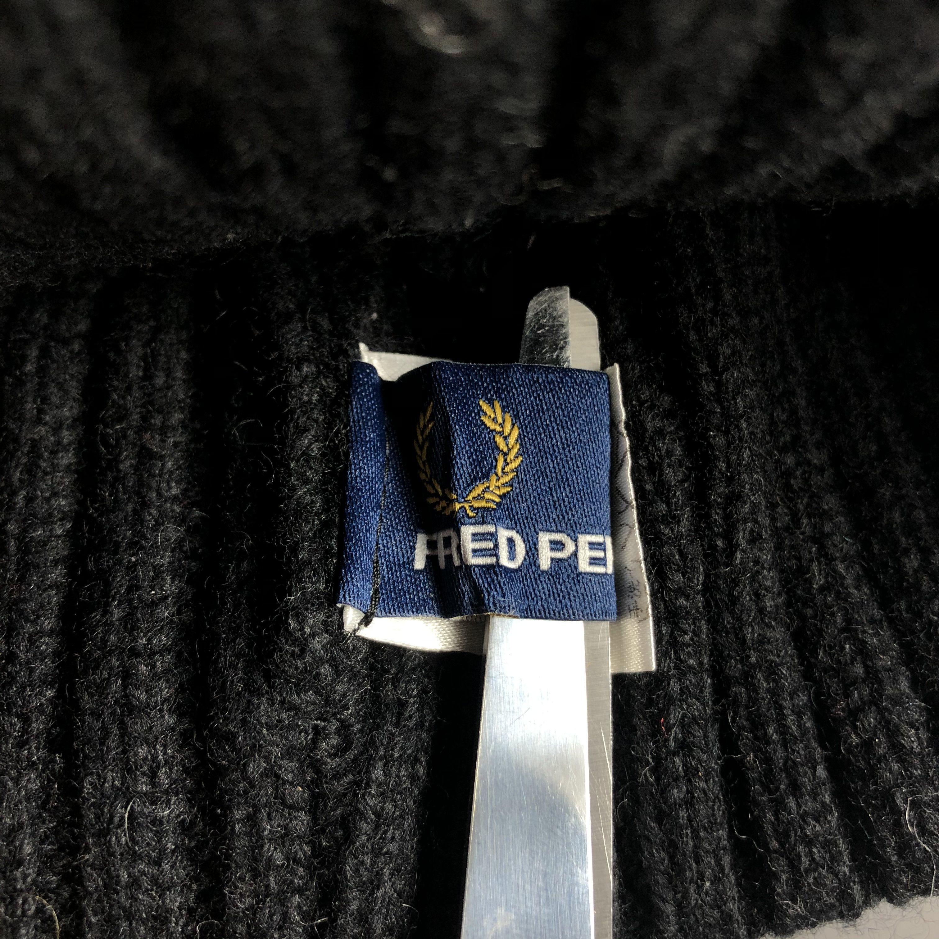 Fred Perry × Vintage Fred Perry Ribbed Wool Beanie Snow Hat Snow Cap -D209 Size ONE SIZE - 6 Thumbnail