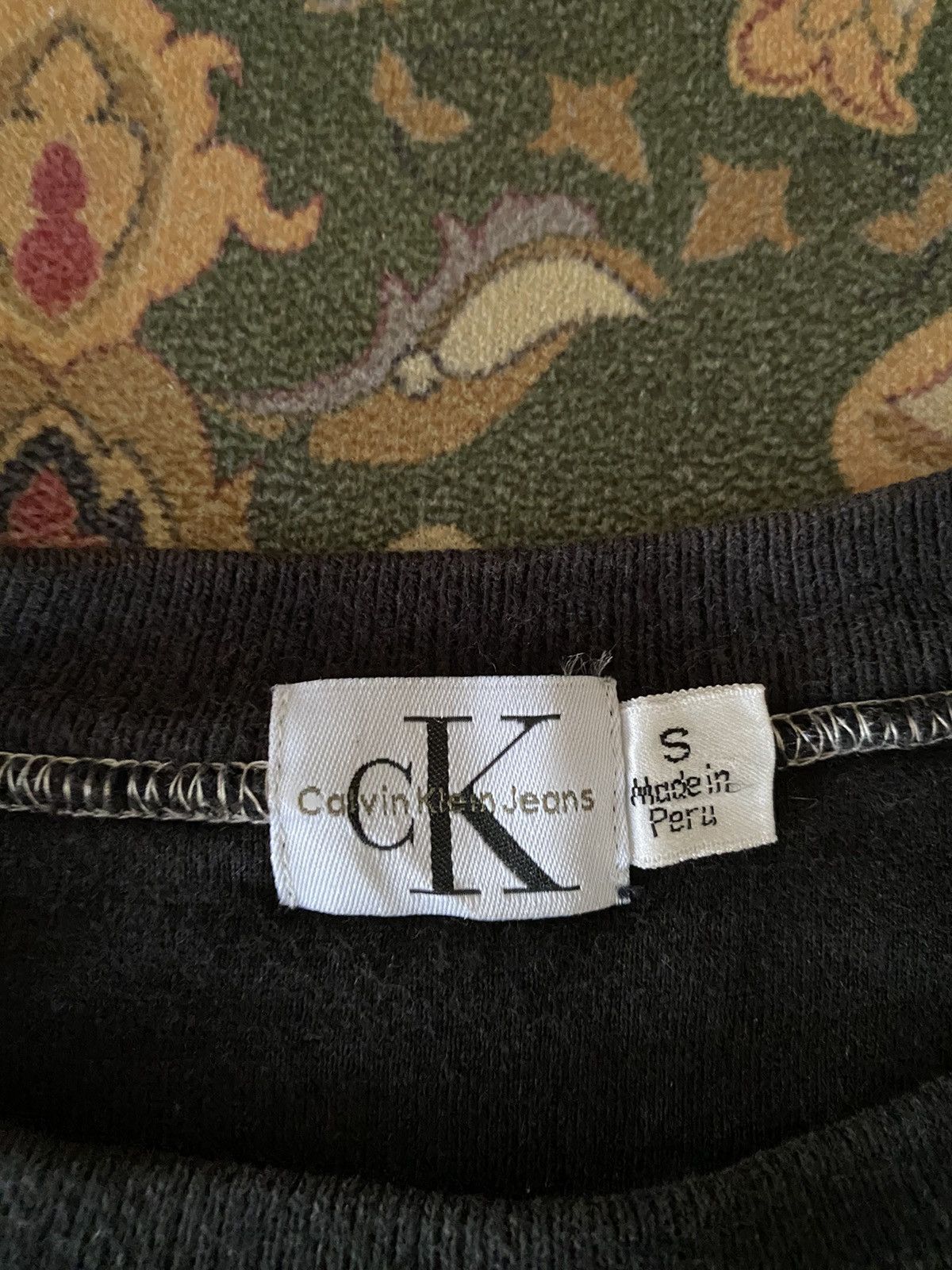 Calvin Klein Vintage Calvin Klein Big Logo Sweatshirt Size US M / EU 48-50 / 2 - 6 Thumbnail