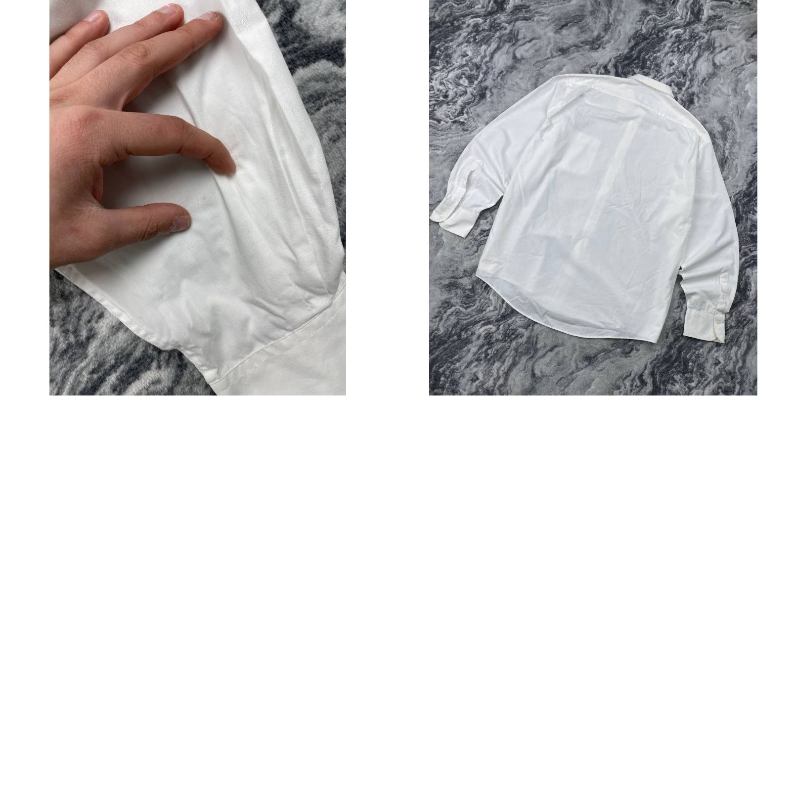 Yves Saint Laurent VINTAGE Saint Laurent YSL Shirt Button-Up Long Sleeve Men L White Size US L / EU 52-54 / 3 - 9 Thumbnail