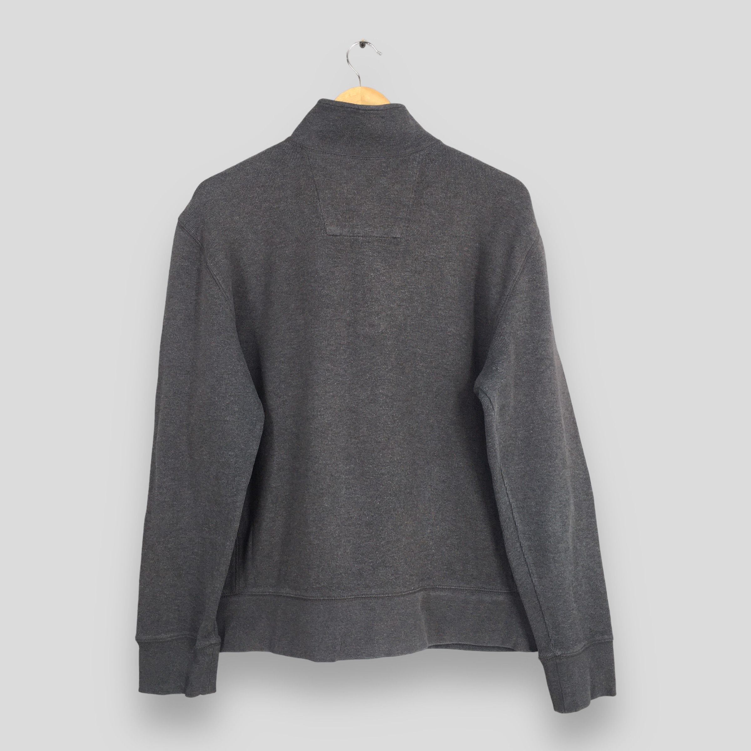 Nautica Vintage 90s Nautica Gray Women Sweatshirt Large Size L / US 10 / IT 46 - 6 Thumbnail