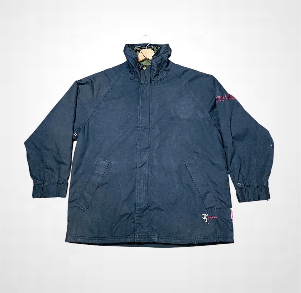 Vision Streetwear Vintage 90s Vission Streetwear Zipper Jacket Size US L / EU 52-54 / 3 - 3 Thumbnail