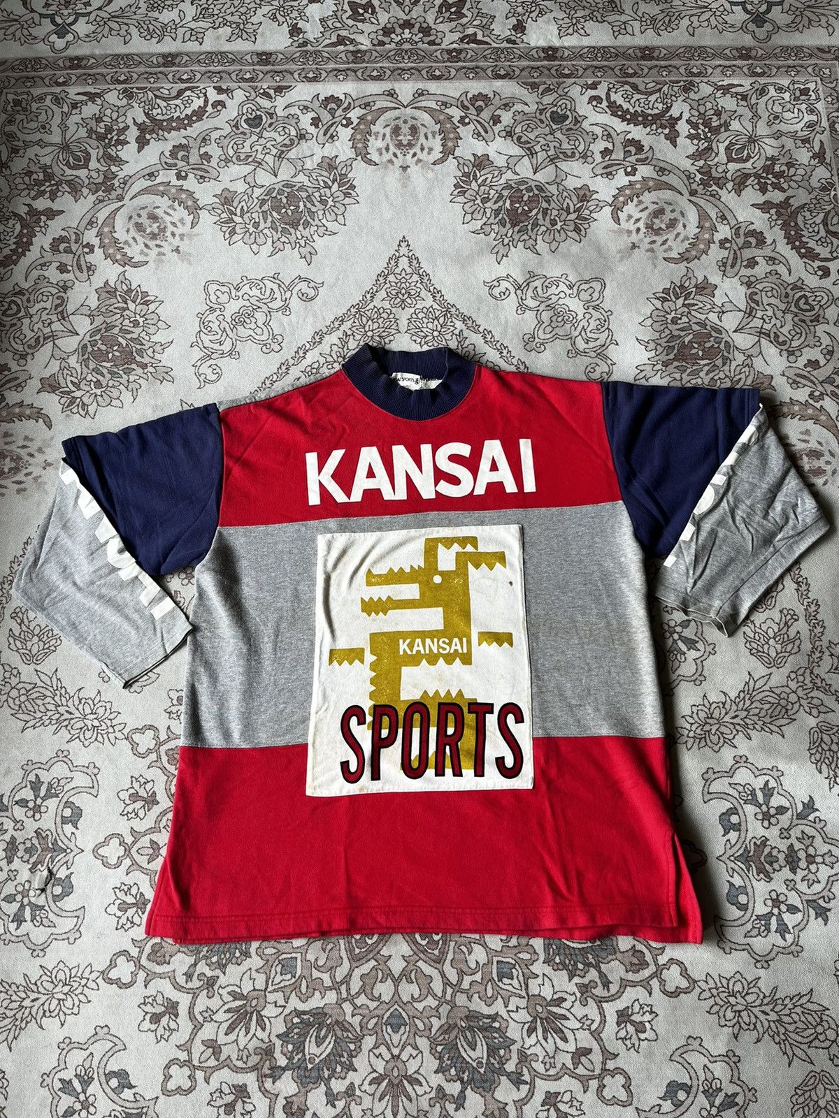 Japanese Brand × Kansai Yamamoto Kansai Sport Dragon Sweatshirt Size US XL / EU 56 / 4 - 3 Thumbnail
