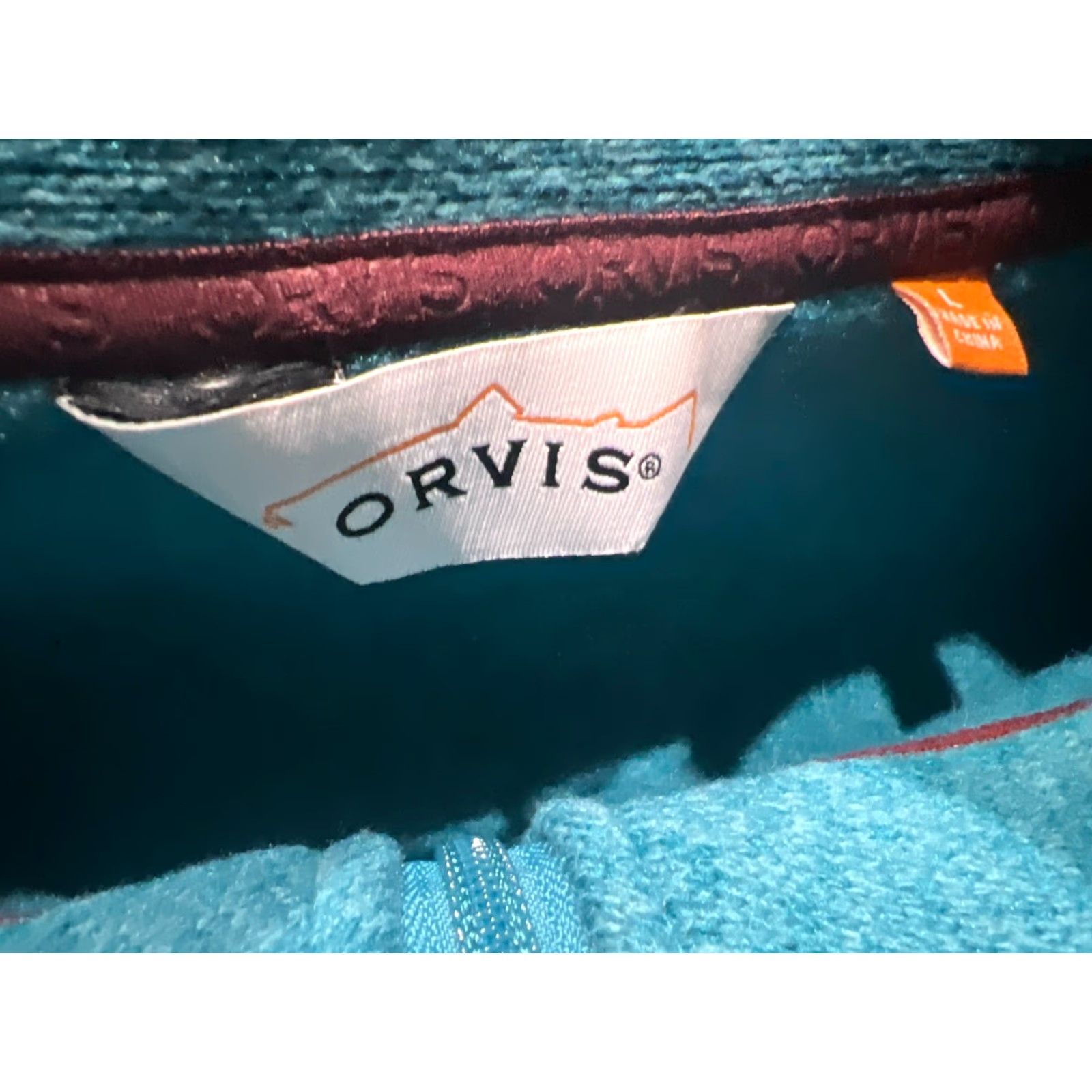 Orvis Orvis Women's Fleece Vest Extra Large Blue Full Zip Lightweight Outdoor Hiking Size L / US 10 / IT 46 - 6 Thumbnail
