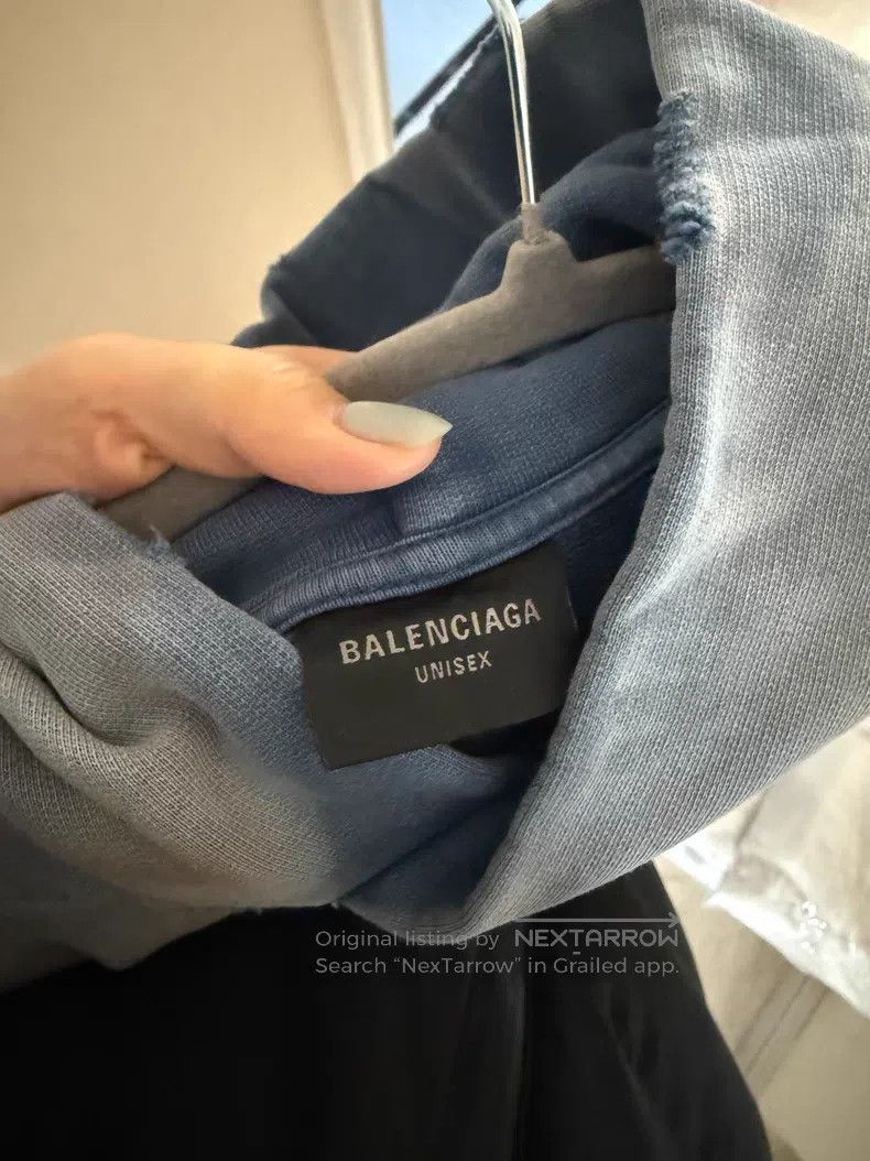 Balenciaga Balenciaga Loose hoodie Size US M / EU 48-50 / 2 - 3 Thumbnail