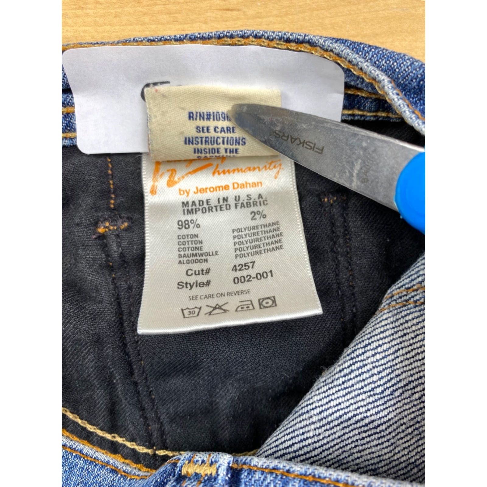 Citizens Of Humanity Citizens of Humanity Womens Jeans Flared Blue 29 Low Waist Casual Size 29 Womens Jeans Flared Blue 29 N/A Size 29" - 4 Thumbnail