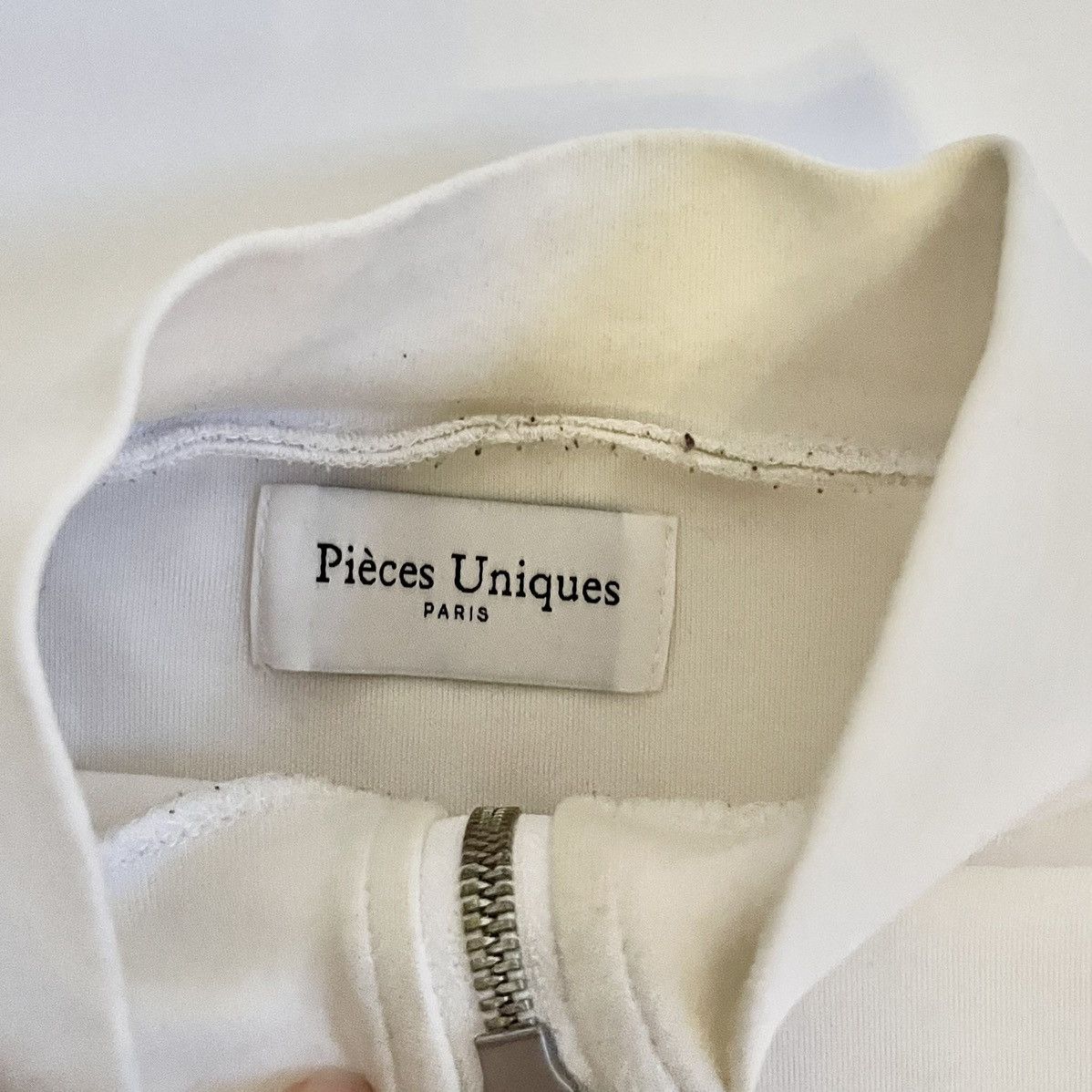 Pieces Uniques Long-sleeve quarter zip with logo zip Size US M / EU 48-50 / 2 - 3 Thumbnail