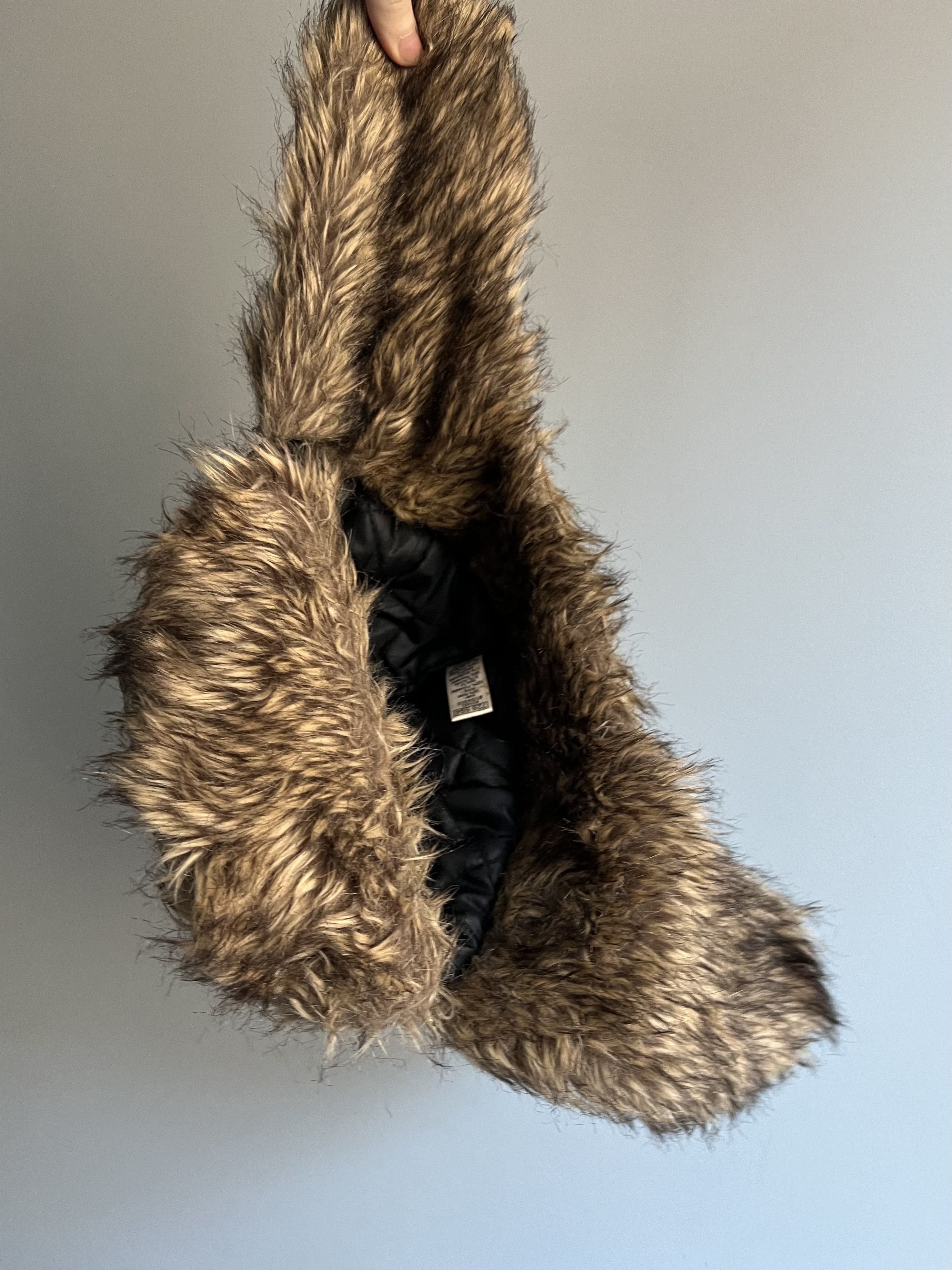 Other Vintage Y2K fuzzy fur ushanka hat punk Japanese mohair Size ONE SIZE - 7 Thumbnail