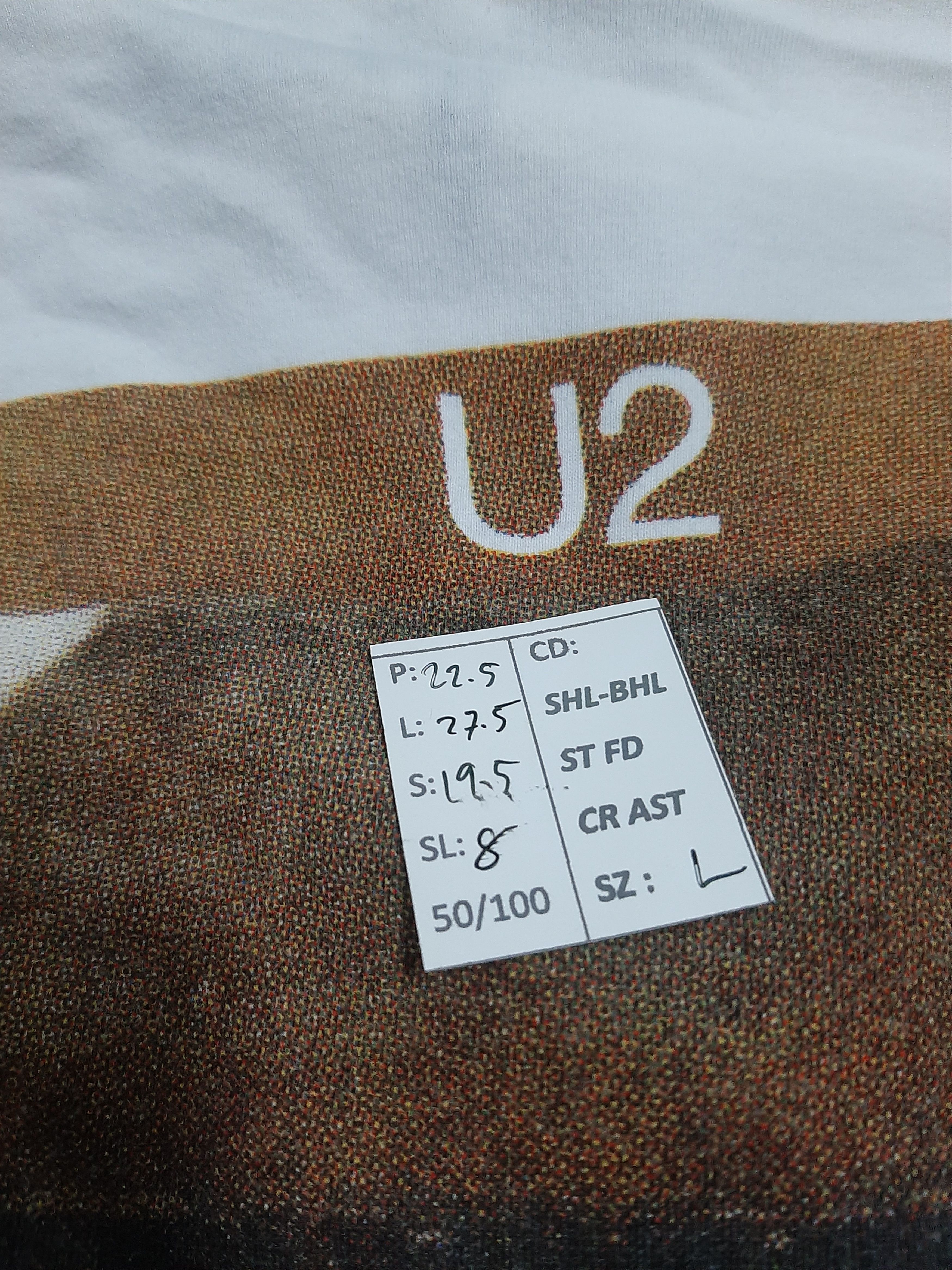 Vintage VINTAGE U2 THE BEST OF ALBUM COVER TEE BON JOVI REM Size US L / EU 52-54 / 3 - 13 Thumbnail