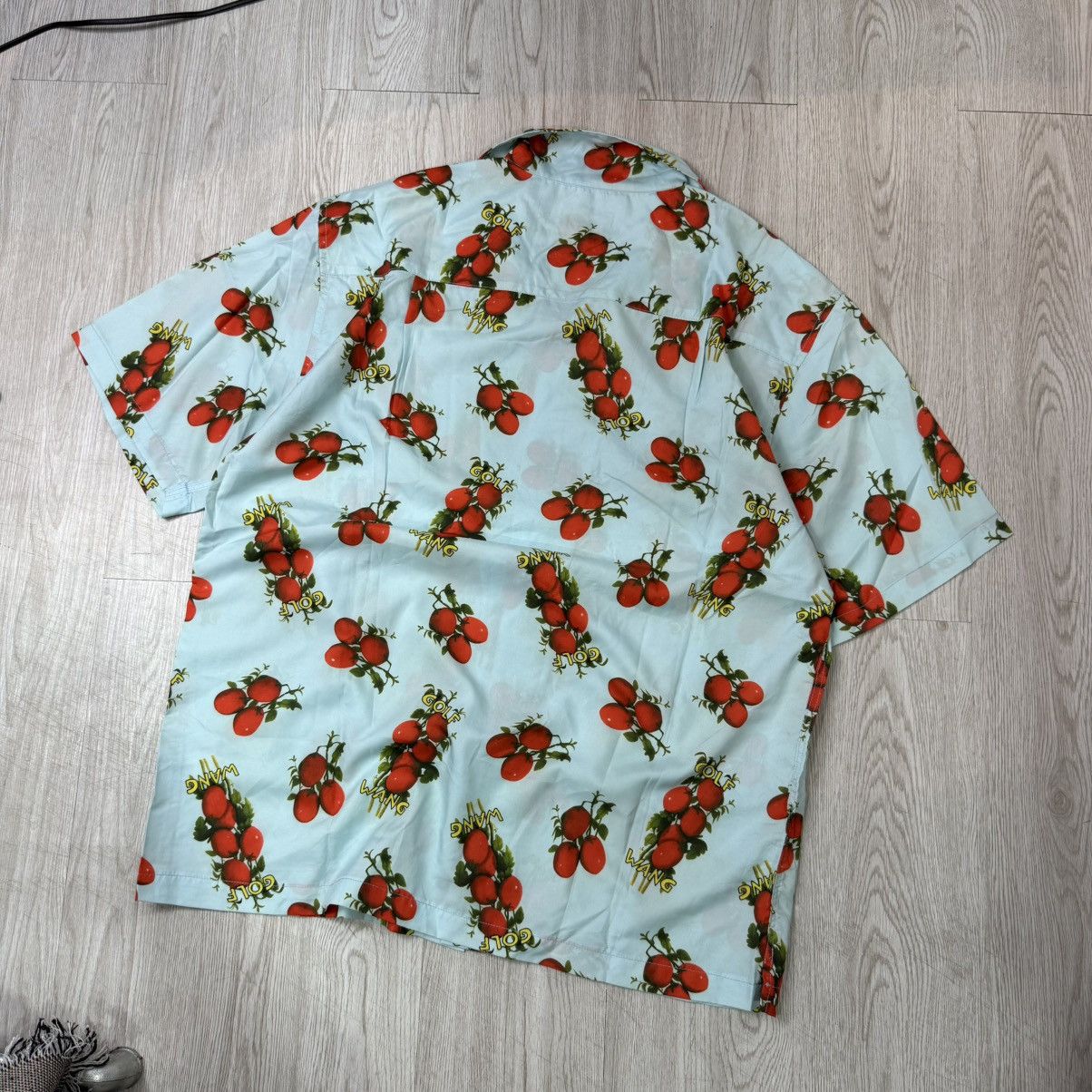 Golf Wang GOLF WANG x Tyler the Creator tomatoes button up shirt Size US L / EU 52-54 / 3 - 3 Thumbnail