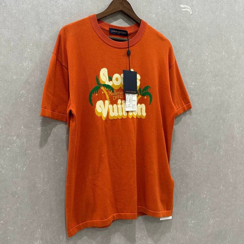 Louis Vuitton Louis Vuitton Coconut tree knitted short sleeve Size US M / EU 48-50 / 2 - 3 Thumbnail