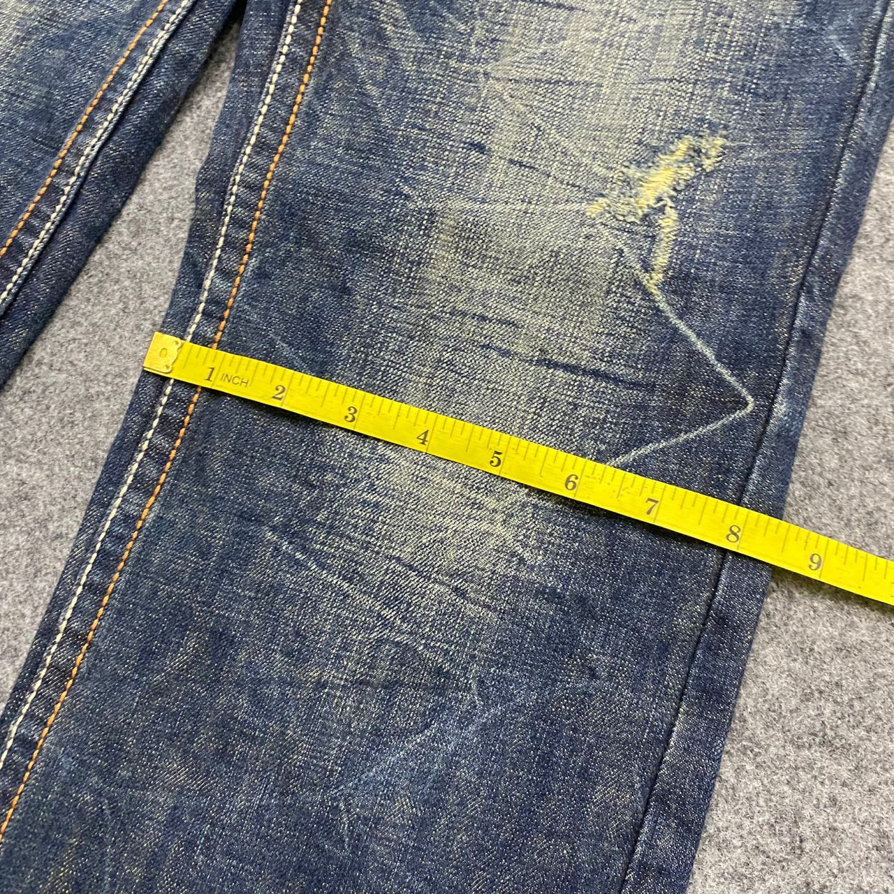 If Six Was Nine 💥Best Offer💥Vintage Riobera Jeans Distressed Denim Size US 30 / EU 46 - 6 Thumbnail