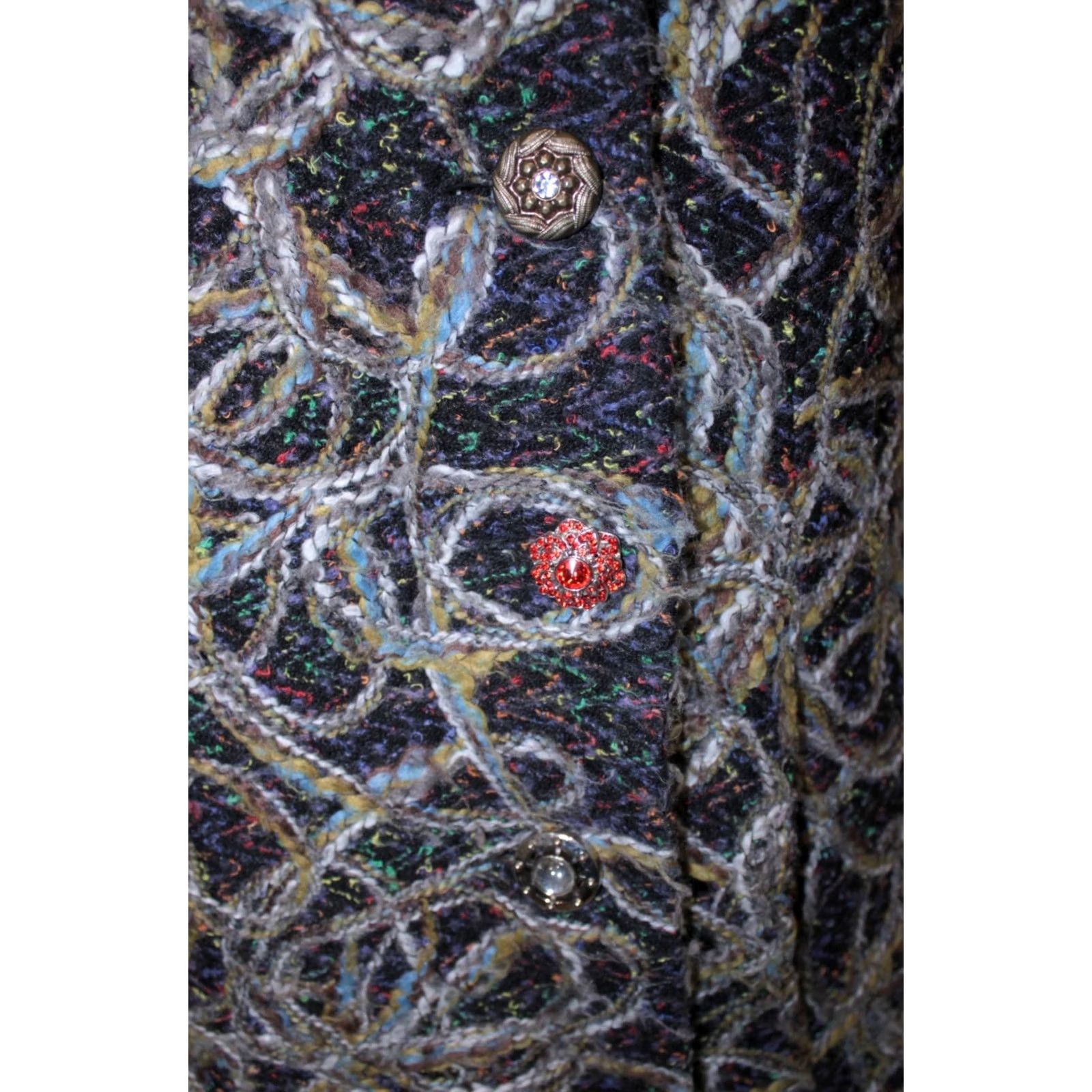 Desigual Desigual jacket coat womens multicoloured Size 44 Size M / US 6-8 / IT 42-44 - 2 Thumbnail