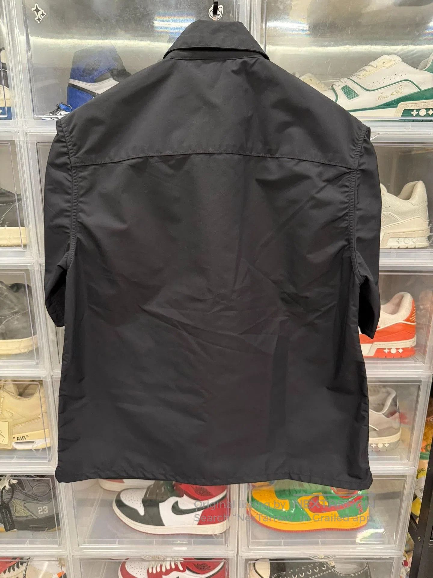 Chrome Hearts Chrome Hearts Nylon Leather Sword Zip Shirt. Size US L / EU 52-54 / 3 - 3 Thumbnail