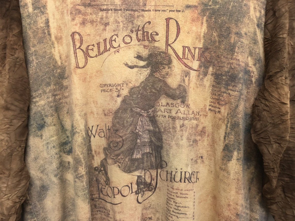 Vintage RARE 🔥 B,V. B,B. BELLE O’ THE RINK OVP MESH SLEEVES BODY TOP Size XL / US 12-14 / IT 48-50 - 9 Thumbnail