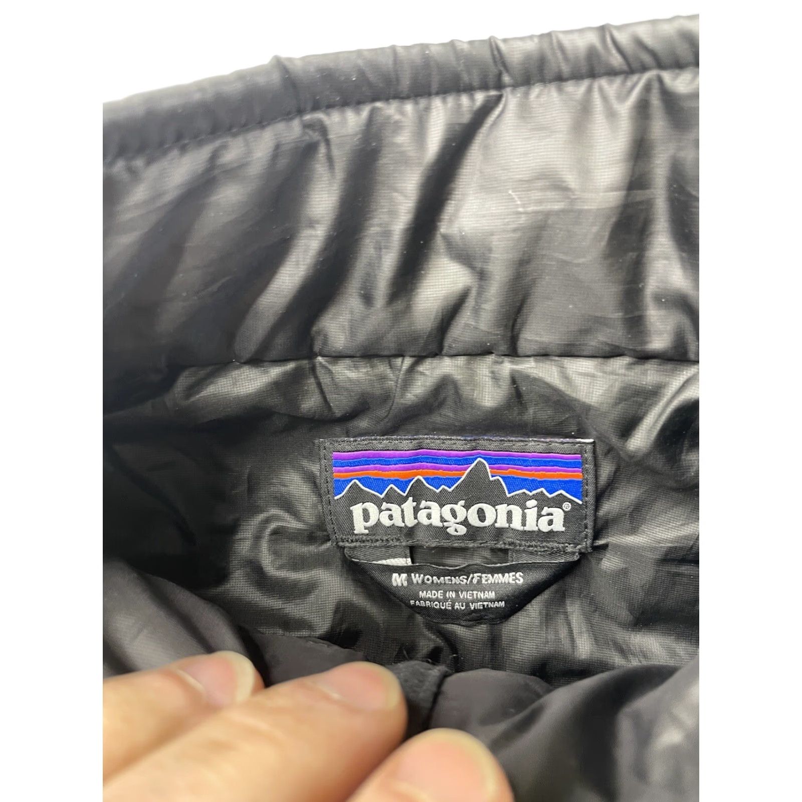 Patagonia Patagonia Nano Puff Vest Quilted Black 84247 LOGO Womens Medium M Black Quilted Vest Patagonia Nano Puff Womens Medium Size M / US 6-8 / IT 42-44 - 3 Thumbnail