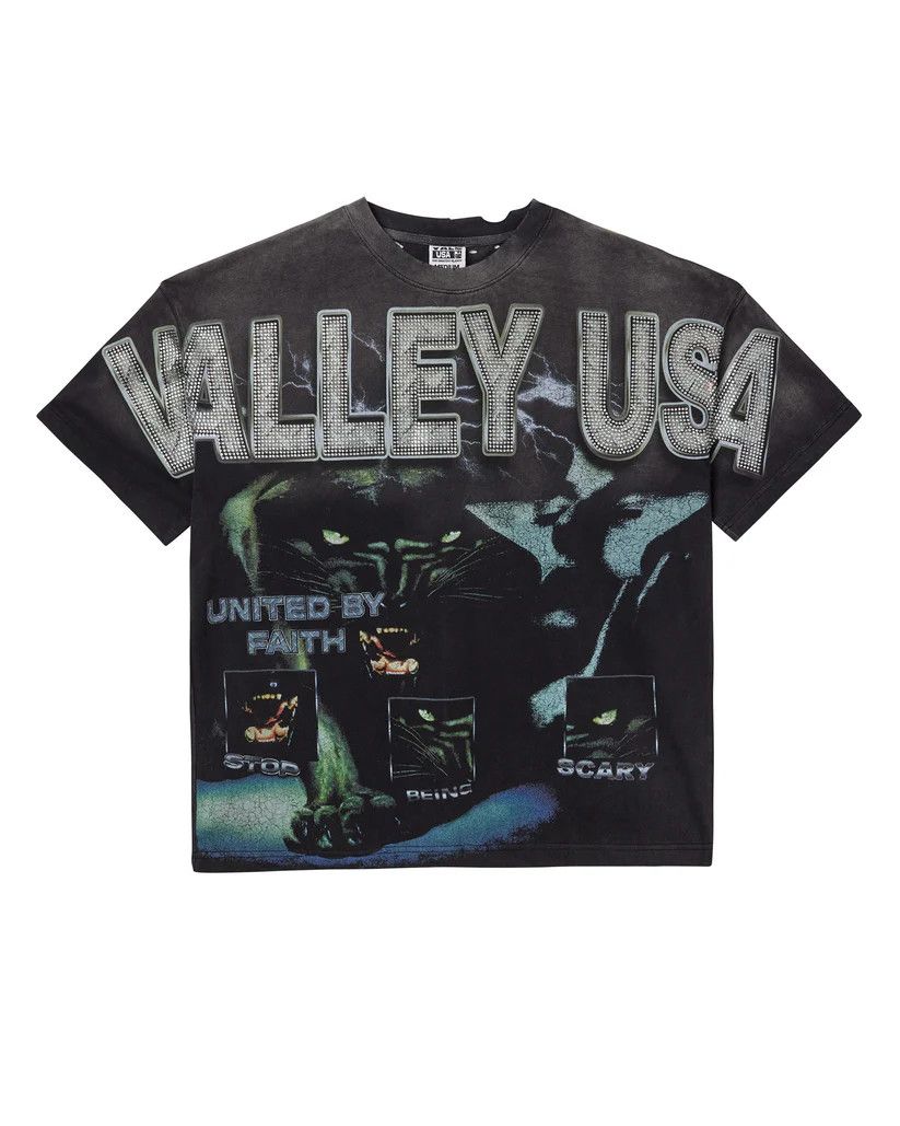 Vale Vale Forever Faith Bling Tee Size LARGE Size US L / EU 52-54 / 3 - 1 Thumbnail