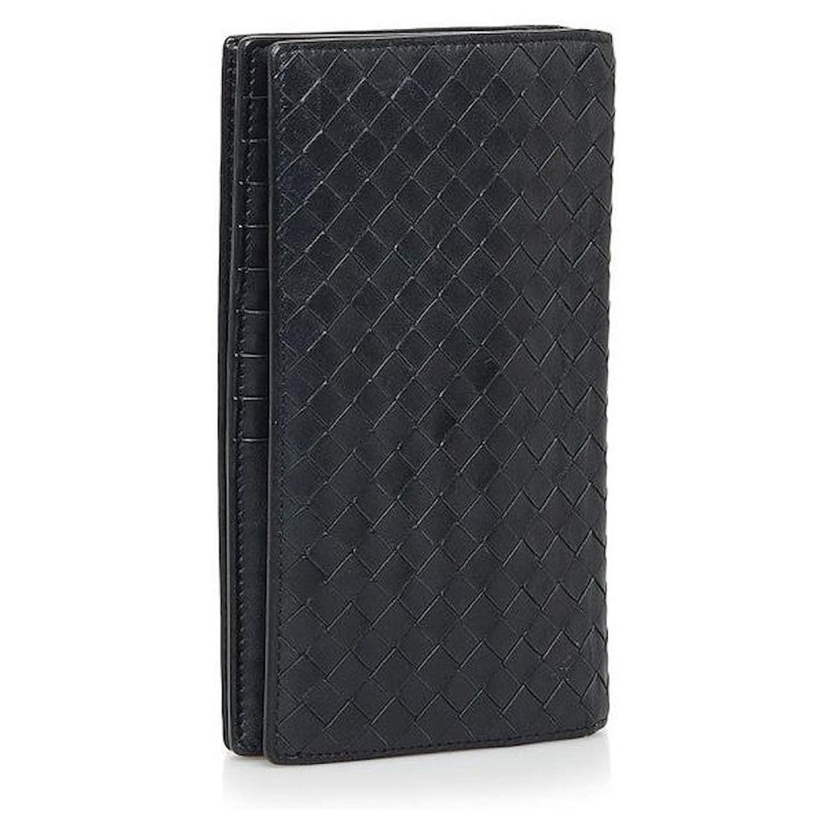 Bottega Veneta Authentic Bottega Veneta Intrecciato Leather Long Wallet Size ONE SIZE - 2 Thumbnail