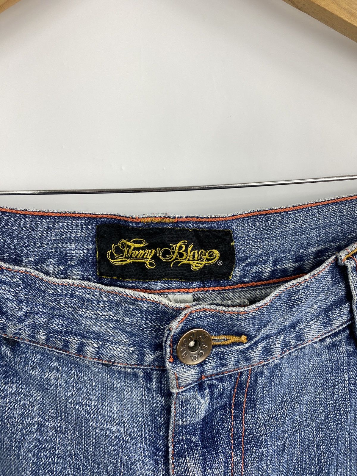 JNCO 🇺🇸 Vintage 90s Jhonny Blaze Rap Y2K Baggy Jeans Rare Retro Size US 40 / EU 56 - 10 Thumbnail