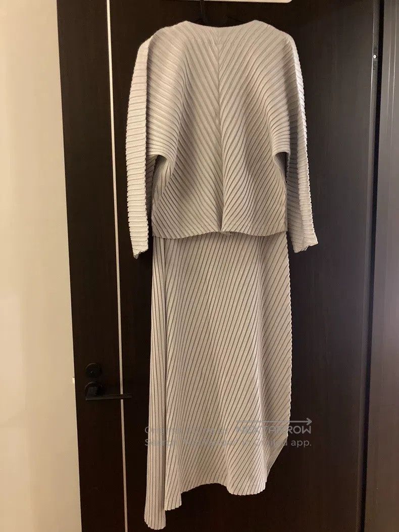 Issey Miyake Issey Miyake Gray Coat Size M / US 6-8 / IT 42-44 - 3 Thumbnail