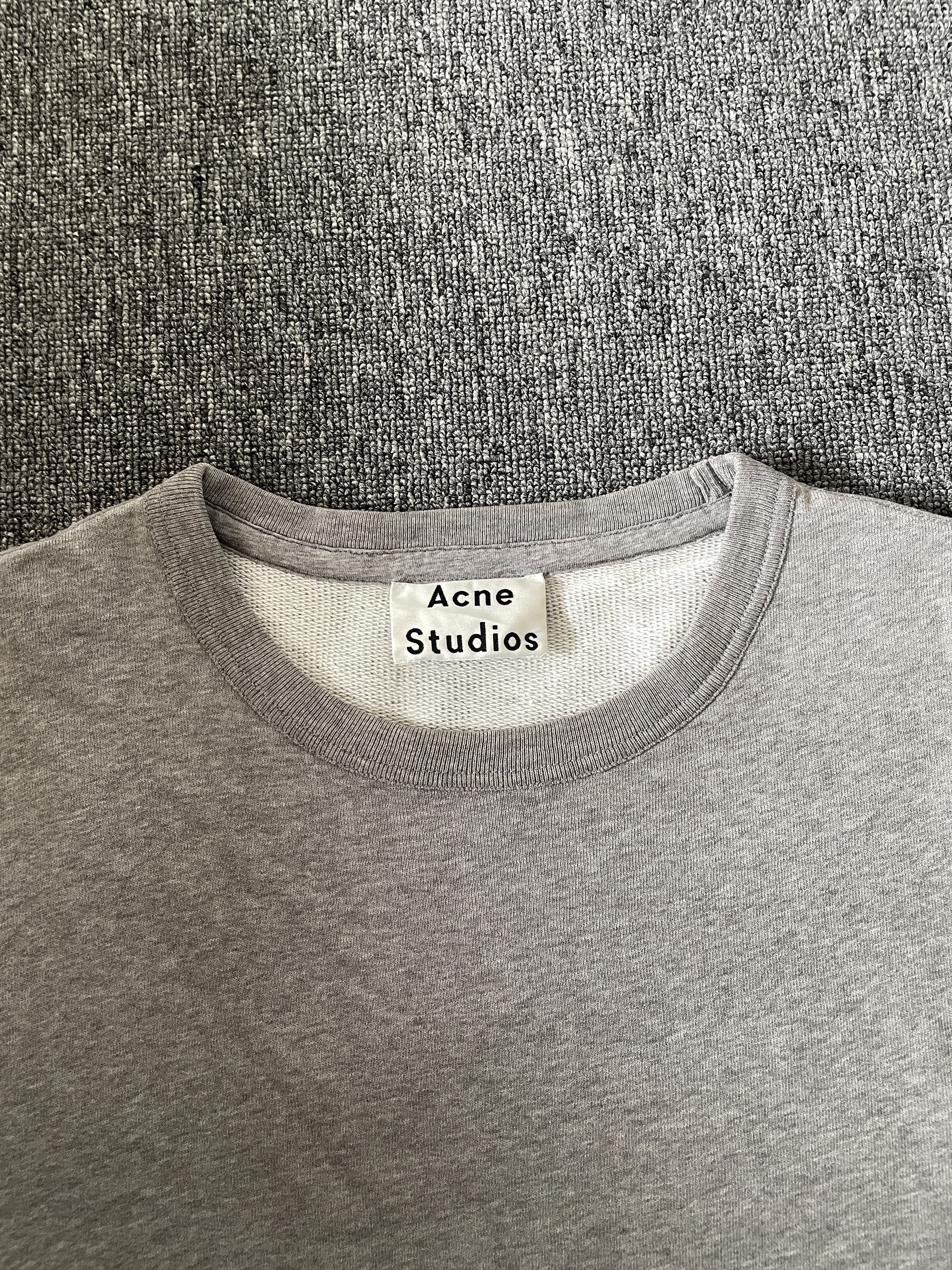 Acne Studios ACNE STUDIOS 'FAISE' S/S 2018 EMBROIDERY SWEATSHIRT Size US L / EU 52-54 / 3 - 3 Thumbnail